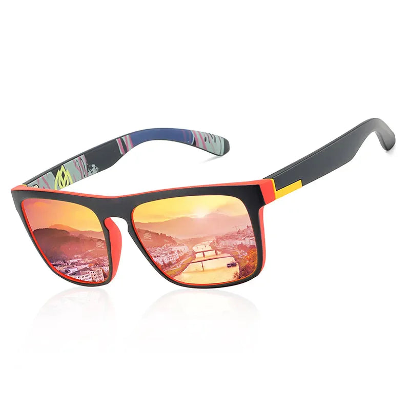 Unisex Square Polarized Sports Sunglasses