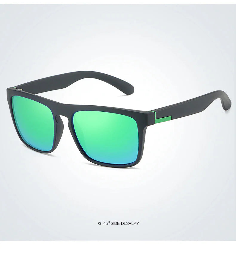 Unisex Square Polarized Sports Sunglasses