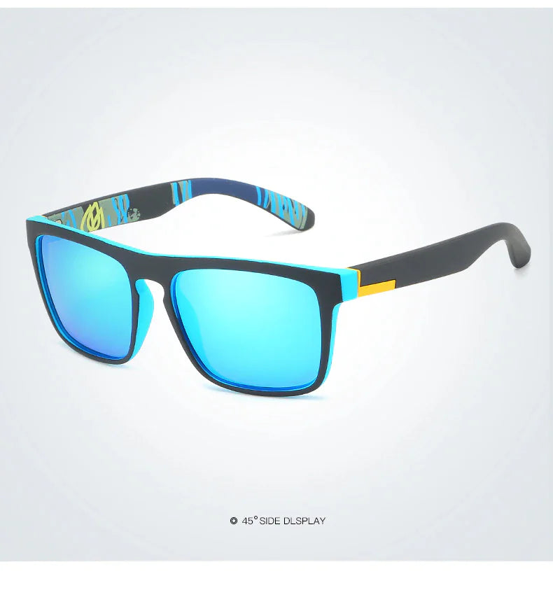 Unisex Square Polarized Sports Sunglasses