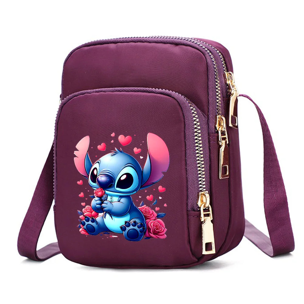 Bolsa de Ombro Feminina Lilo & Stitch