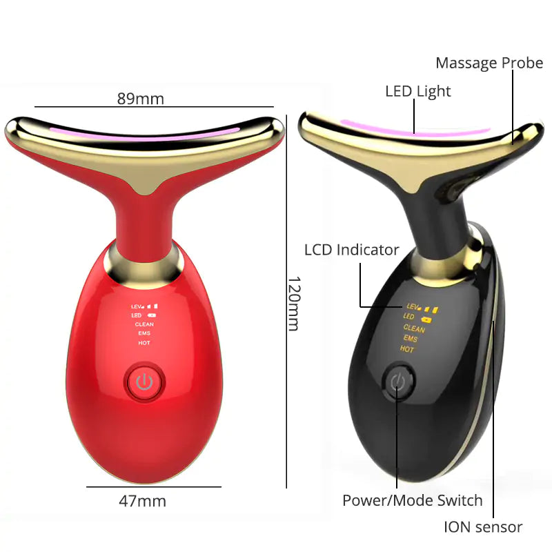 Aparelho de Massagem e Lifting do Pescoço Térmico