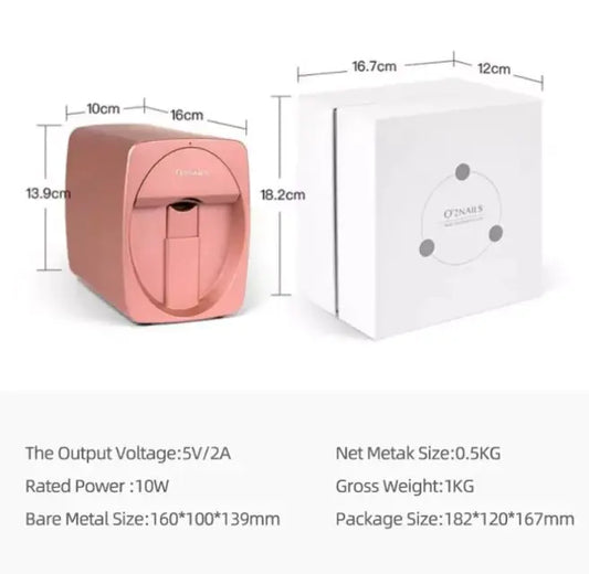 Máquina de Impressão de Unhas Automática