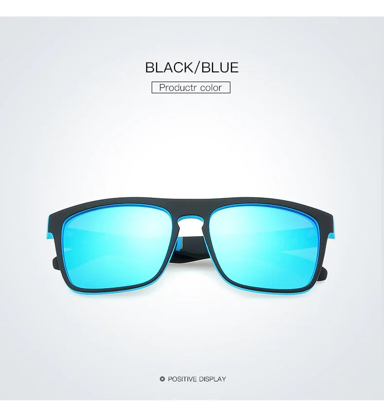 Unisex Square Polarized Sports Sunglasses