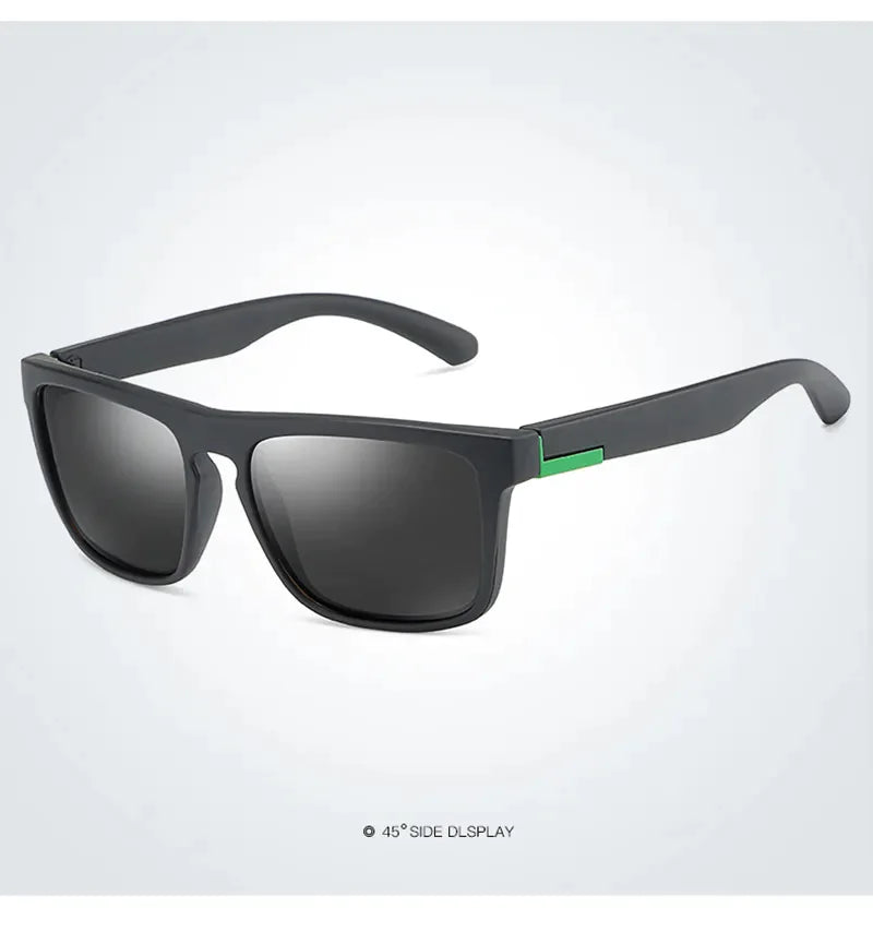 Unisex Square Polarized Sports Sunglasses