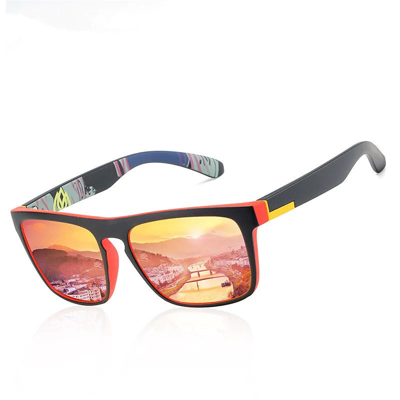 Unisex Square Polarized Sports Sunglasses